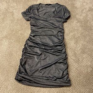 Forever 21 Sparkly Ruched Dress